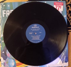 Frosty the Snowman The Caroleer Singers Christmas Vinyl SX1714 Green Label RARE!