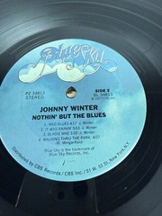 Johnny Winter Nothin’ But The Blues Blue Sky PZ 34813 Stereo WLP 1977