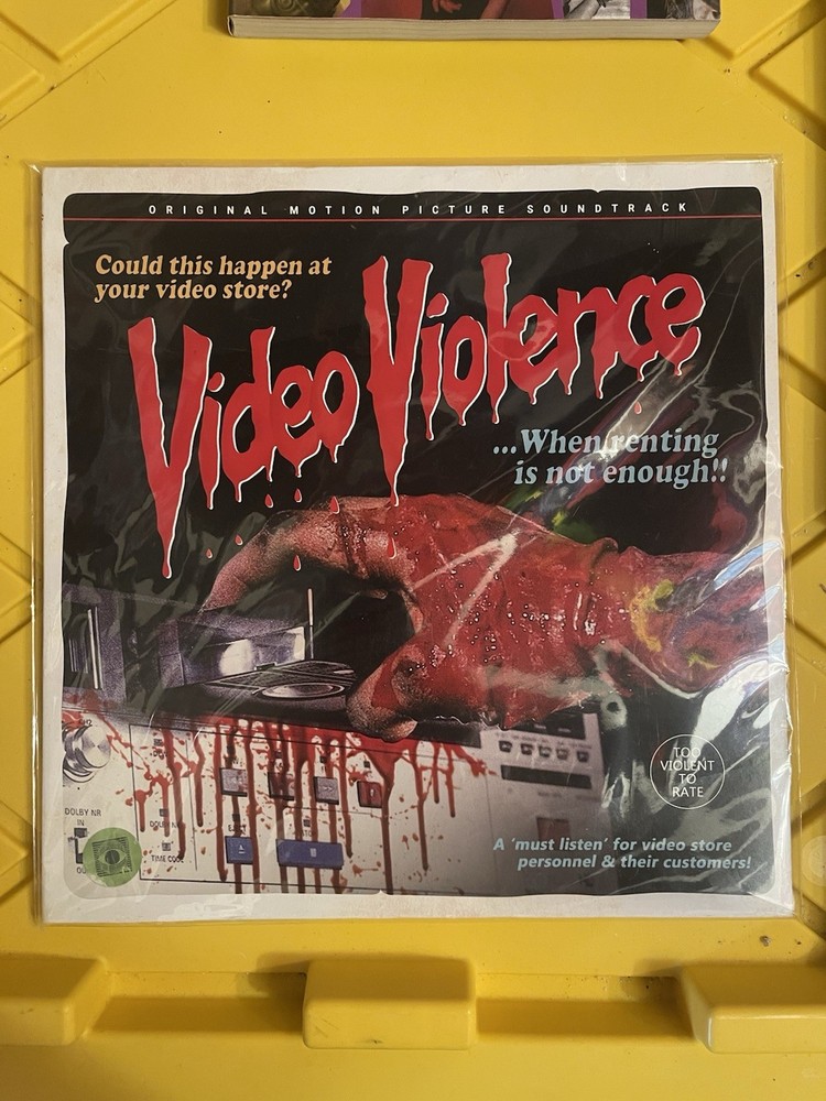 Video Violence Soundtrack Terror Vision Vinyl LP Pink & Blood Splatter LTD COLOR