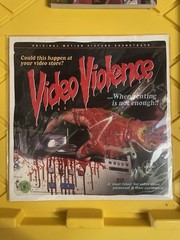 Video Violence Soundtrack Terror Vision Vinyl LP Pink & Blood Splatter LTD COLOR