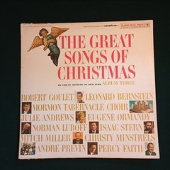 The Great Songs Of Christmas by Great Artists Of Our Time ALBUM Three 1963 LP