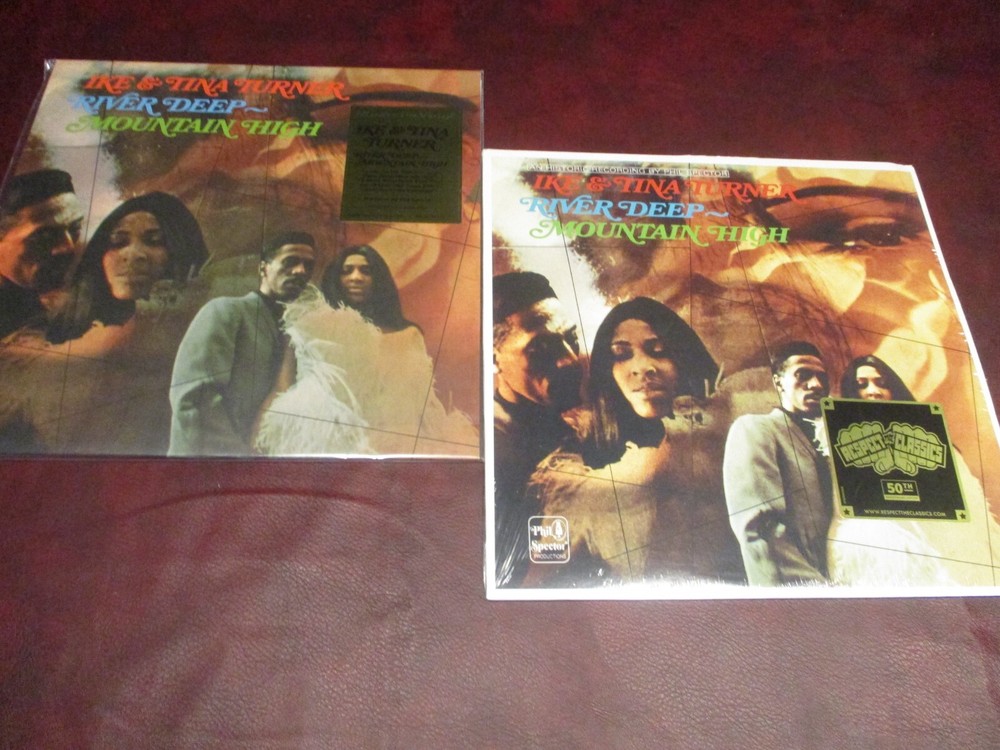 IKE & TINA TURNER 50TH ANNIVERSARY RIVER DEEP MOUNTAIN HIGH LP + IMPORT 180 GRAM