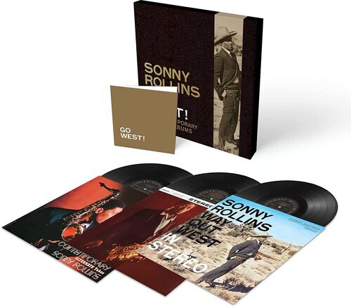 Sonny Rollins – Go West! The Contemporary Records Albums (NEW 3LP Box Set, 2023)