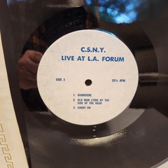 Crosby, Stills, Nash & Young Live at the L.A. Forum 6-26-70 Vinyl 2LP
