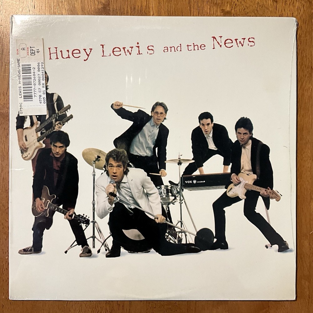 SEALED Huey Lewis and the News Self-Titled Vinyl LP 1980 Chrysalis PV 41292 USA