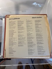 STEVE GIBBONS ‘SHORT STORIES’ LP UK WIZARD 1971 GATEFOLD