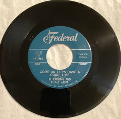 EL PAULING & ROYAL ABBIT Send Me Somebody US Federal Soul R&B 45 Rare 60s 7″