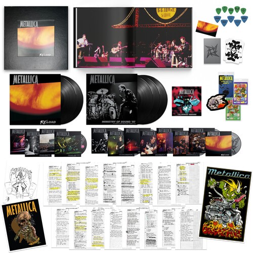 Metallica – ReLoad (Remastered Deluxe Box Set) [New Vinyl LP] Explicit, Ltd Ed,