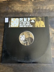 50 Cent P.I.M.P. Vinyl Record 12” Feat Snoop Dog Remix Pimp Lloyd Banks Tested