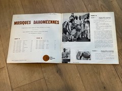 MUSIQUES DAHOMEENNES French LP Booklet 1963 NM Vinyl