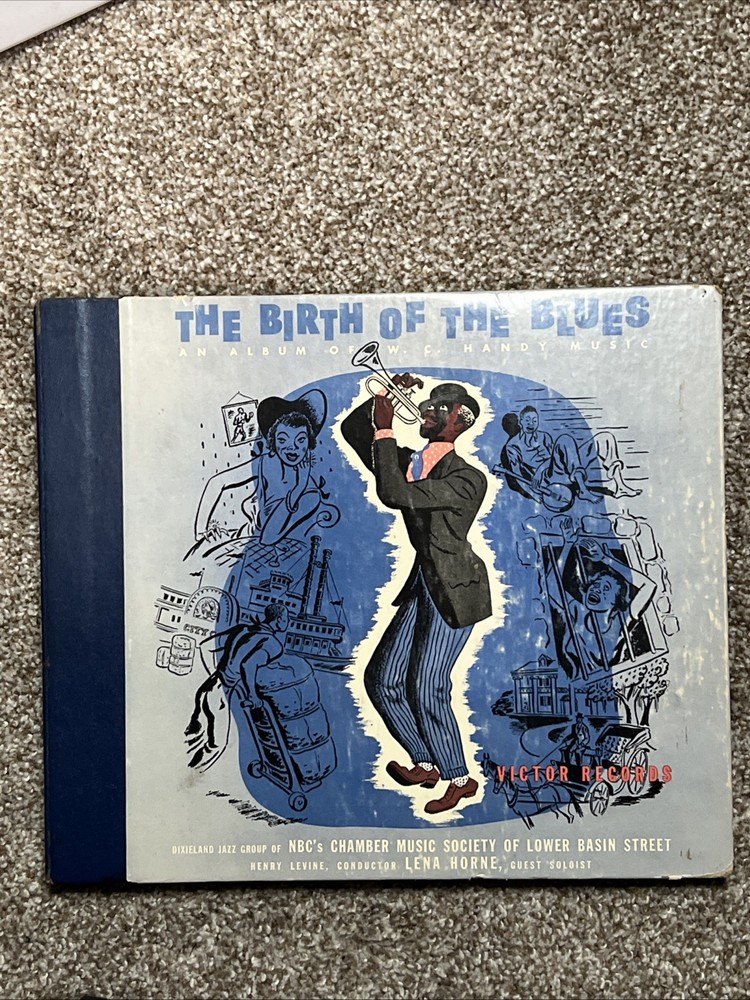 An Album of W. C. Handy Music: The Birth of The Blues 8 Vinyl Records DS 1943