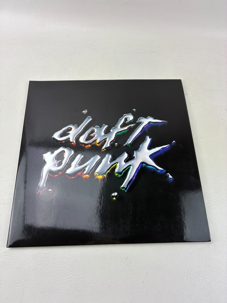 Daft Punk Discovery 12″ Black Double LP 2001 Daft Life Electronic Dance