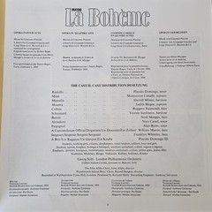 Puccini – La Boheme – UK 1974 RCA Red Seal ARL2 0371 Vinyl LP x 2 Box Set NM -G1