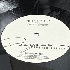 Justin Bieber – Purpose (Black Vinyl) B0024044-01