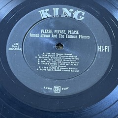 James Brown and his Famous Flames PLEASE PLEASE PLEASE Original Cover King 610