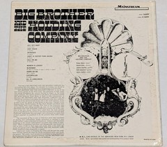 Big Brother Holding Company SIGNED x 4 ORIG LP COVER ONLY Mainstream SUPER RARE