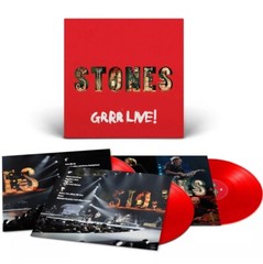 The Rolling Stones GRRR! Live RED Color 180g Vinyl 3 LP Box Set SEALED LTD EDTN