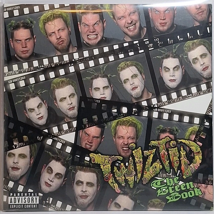 Twiztid The Green Book Vinyl (Transparent Green) 2016 LP Set MNE OOP Rare Cover