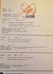 RADIO SHOW: LEE ARNOLD 8/16/86 2 w/CONWAY TWITTY, 44 MIN LARRY GATLIN FEATURE