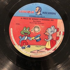 Children’s 78 RPM Records Columbia Lincoln Abbey Lot Of 4