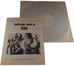 Traditional Music of Peru LP (1958 US Folkways FE 4456) EX/VG