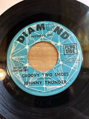 JOHNNY THUNDER “GROOVY TWO SHOES” 45 RPM -’68 FUNK/SOUL DIAMOND PROMO 246 EX!