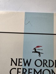 New Order ‎– Ceremony / In A Lonely Place Factory ‎– FAC. 33 1981 12″ Single VG