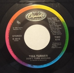 Lot Of 2 Tina Turner Better Be Good To Me / Typical Male 45 rpm 7″ Free Combine