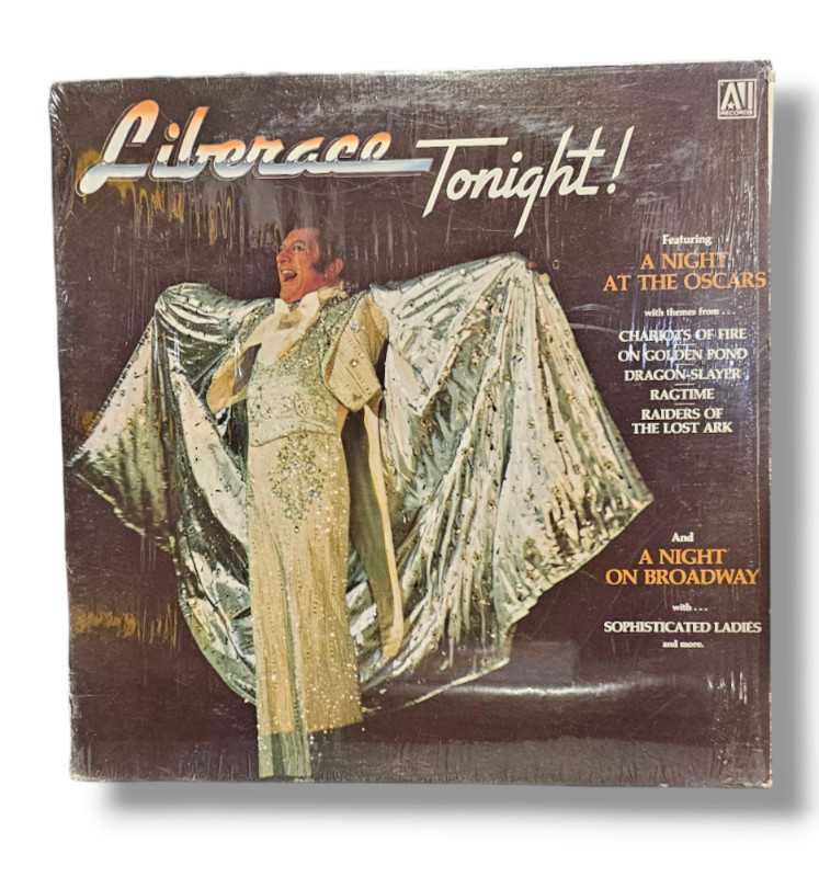 Liberace Tonight LP Vinyl 1982 Oscar Music Box Penthouse Suite Ellington’s Broa