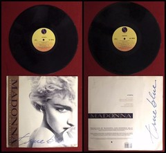 Lot VTG 1980’s Madonna True Blue + Fan Collection Vinyl Albums CD Cassette Cards