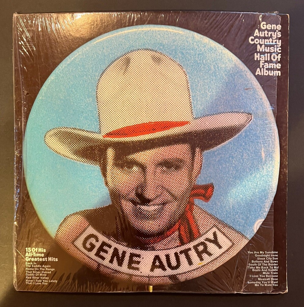 Gene Autry – “Gene Autry’s Country Music Hall Of Fame Album” – CS 1035 EX/G+