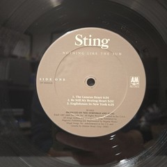 Sting Nothing Like The Sun LP Vinyl Album Record 2 LPs EXCELLENT