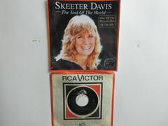 💥 ‘ SKEETER DAVIS ‘ HIT 45 + PICTURE [ THE END OF THE WORLD ] 1962 ! 💥
