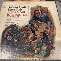 JOHNNY CASH~9 Albums Lp’s~LIVE AT SAN QUENTIN~THE SUN YEARS