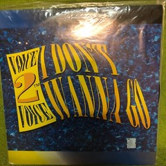 Voice 2 Voice – I Don’t Wanna Go – 12″ HOUSE VINYL SINGLE