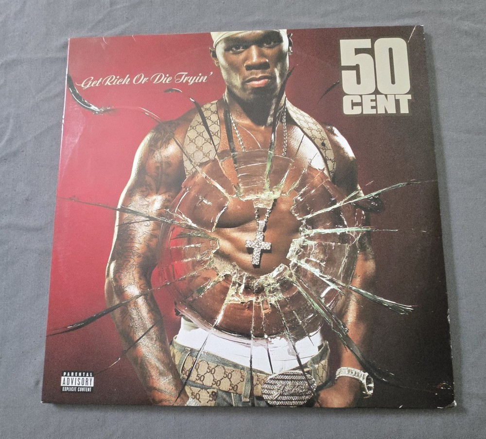 50 Cent Get Rich or Die Tryin’, 2x LP, Reissue, 2014, 00606949354411, Hip Hop
