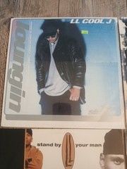 LL Cool J…ORIGINAL VINYL RECORDS FROM DJ COLLECTION…LOT OF 9
