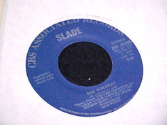 SLADE 45’S LOT 1980’S ROCK 45 CBS Unplayed OLD STORE STOCK 45 NOS Hard Rock