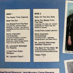 Z100 Morning Zoo Greatest Hits Volume 2 Vinyl New York Radio 1986 – see notes