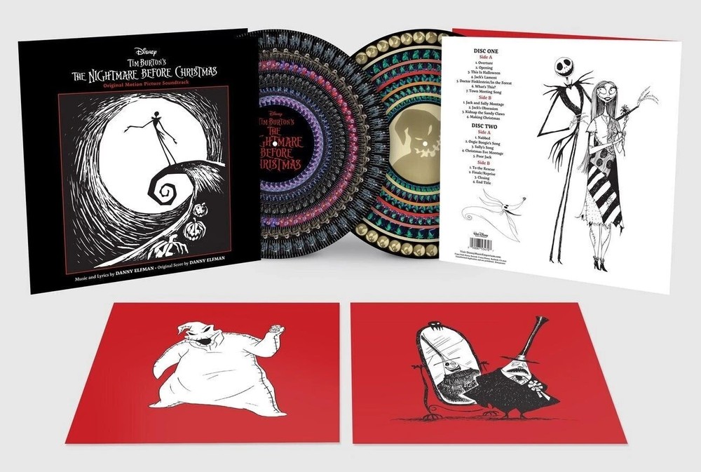 Tim Burton’s The Nightmare Before Christmas Zoetrope Vinyl 2 LP Brand New Sealed
