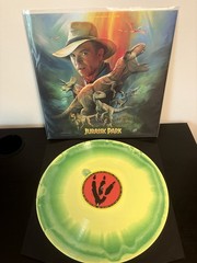 Jurassic Park NES & SNES Color Vinyl Soundtrack Record Not Moonshake VGM