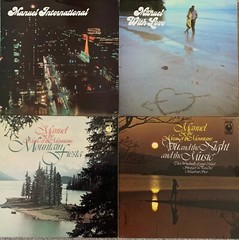 Nice LOT OF 4 MANUEL & MUSIC OF THE MOUNTAINS 12″ VINYL ALBUMS  VG-/VG+ SEE SCAN