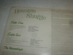 Houston Shuffle TEXAS R&B 1955-66 Various Comp LP 1984 Soul Blues Albert Collins