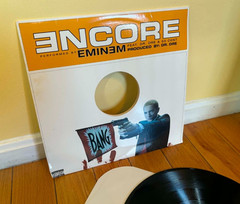 Eminem Encore Feat. Dr Dre & 50 Cent Vinyl LP 12” EX/VG