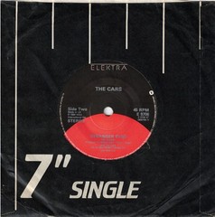 Cars – Drive (Elektra 1984) 7″ Single BLACK/RED LABEL