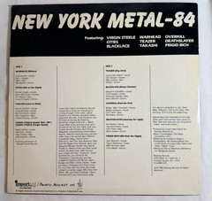 NEW YORK METAL-84 Rockcity 1984 USA Press Vinyl LP – Overkill Deathslayer Teazer
