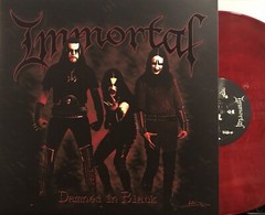 Immortal – Damned In Black LP 2024 Osmose Productions – OPLP 095 [Red] NEW *FR