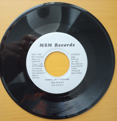 I’m Hot w/ Dance Do It With Me -Brandy 1979 Excellent boogie rock disco vinyl 45