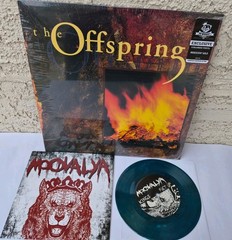 The Offspring – Ignition LP Gold Vinyl & Moovalya 7-inch color vinyl Bundle NEW
