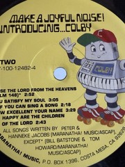 Make A Joyful Noise Lp Maranatha Sealed Electro Synth Introducing Colby Lp